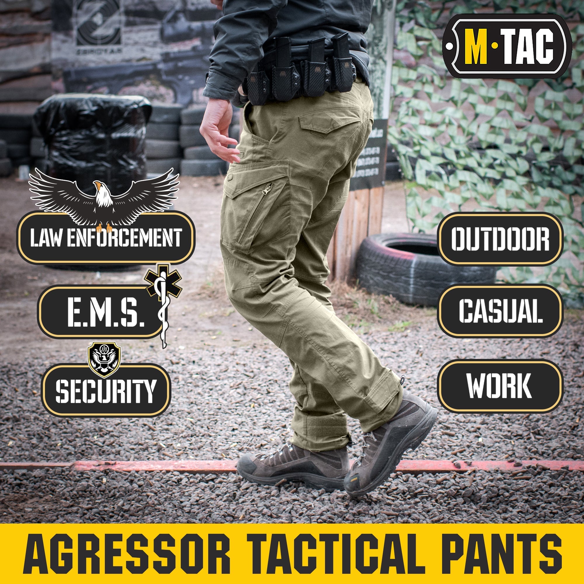 M-Tac Tactical Pants Aggressor Gen.II Flex