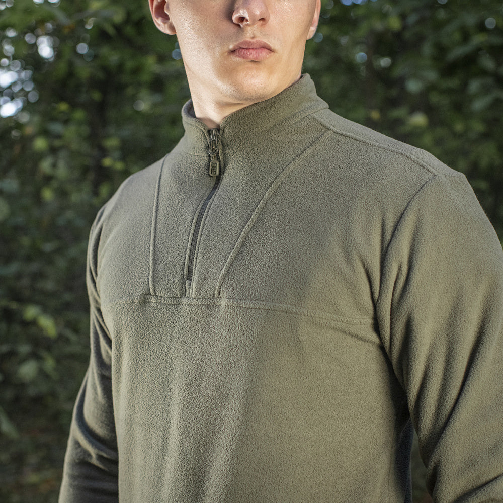 M-Tac Delta Fleece Jacket - Tactical Underwear Top Sweater 1/4 Zip