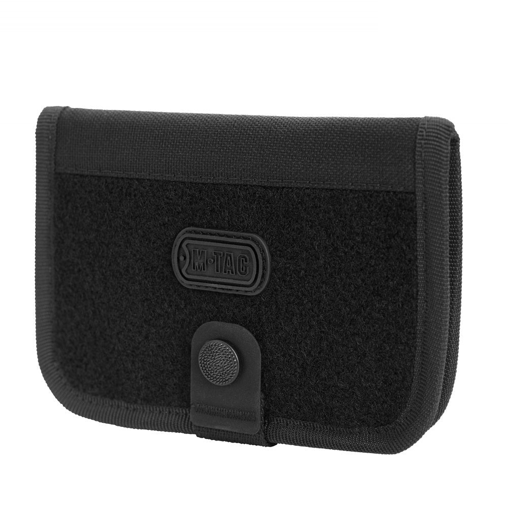 M-Tac wallet with patch panel Elite Large Black