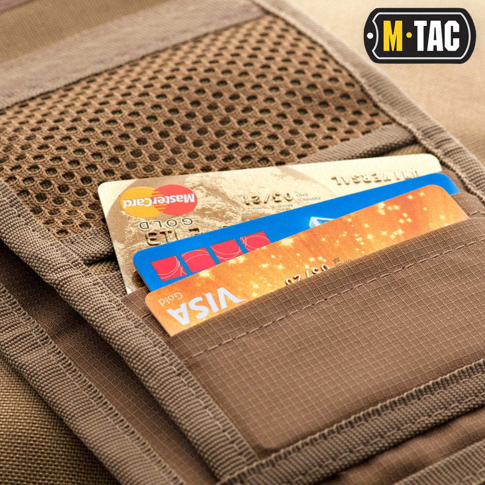 M-Tac wallet with patch panel Elite