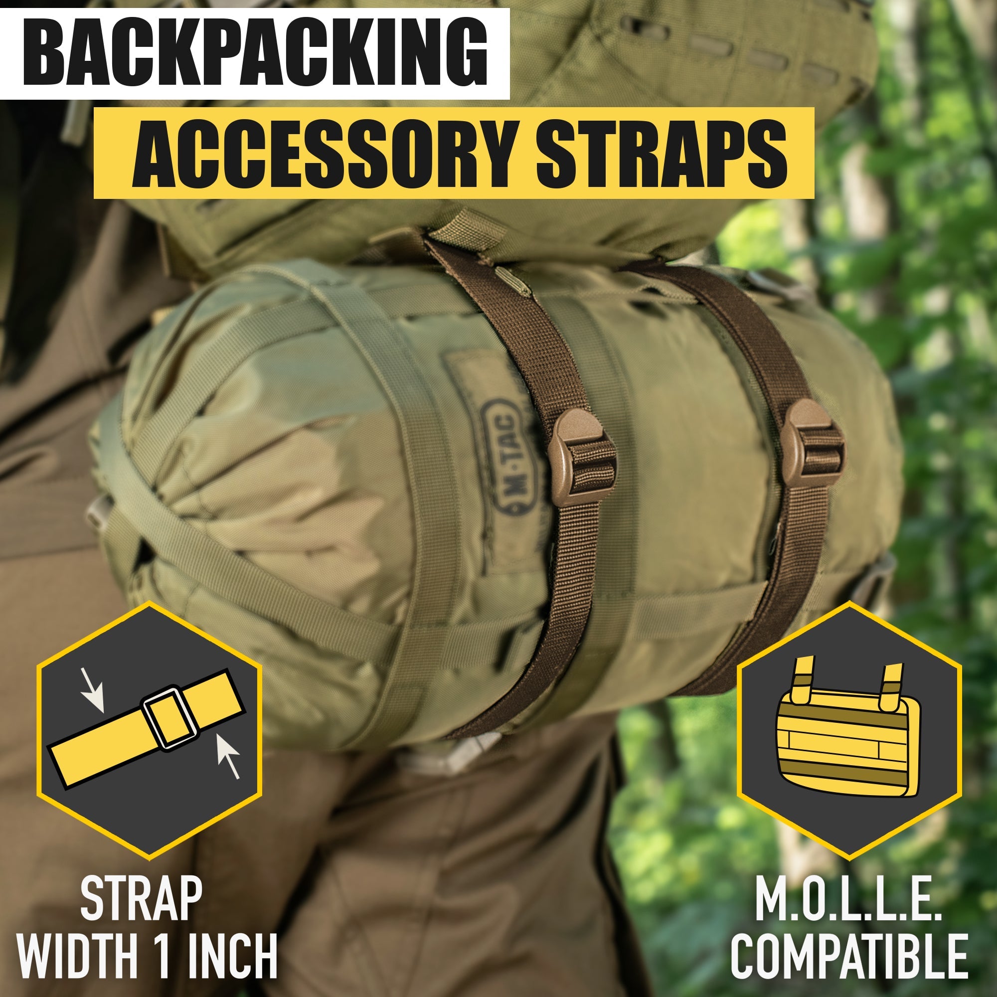 M-Tac Compressive Straps - (Set of 4)