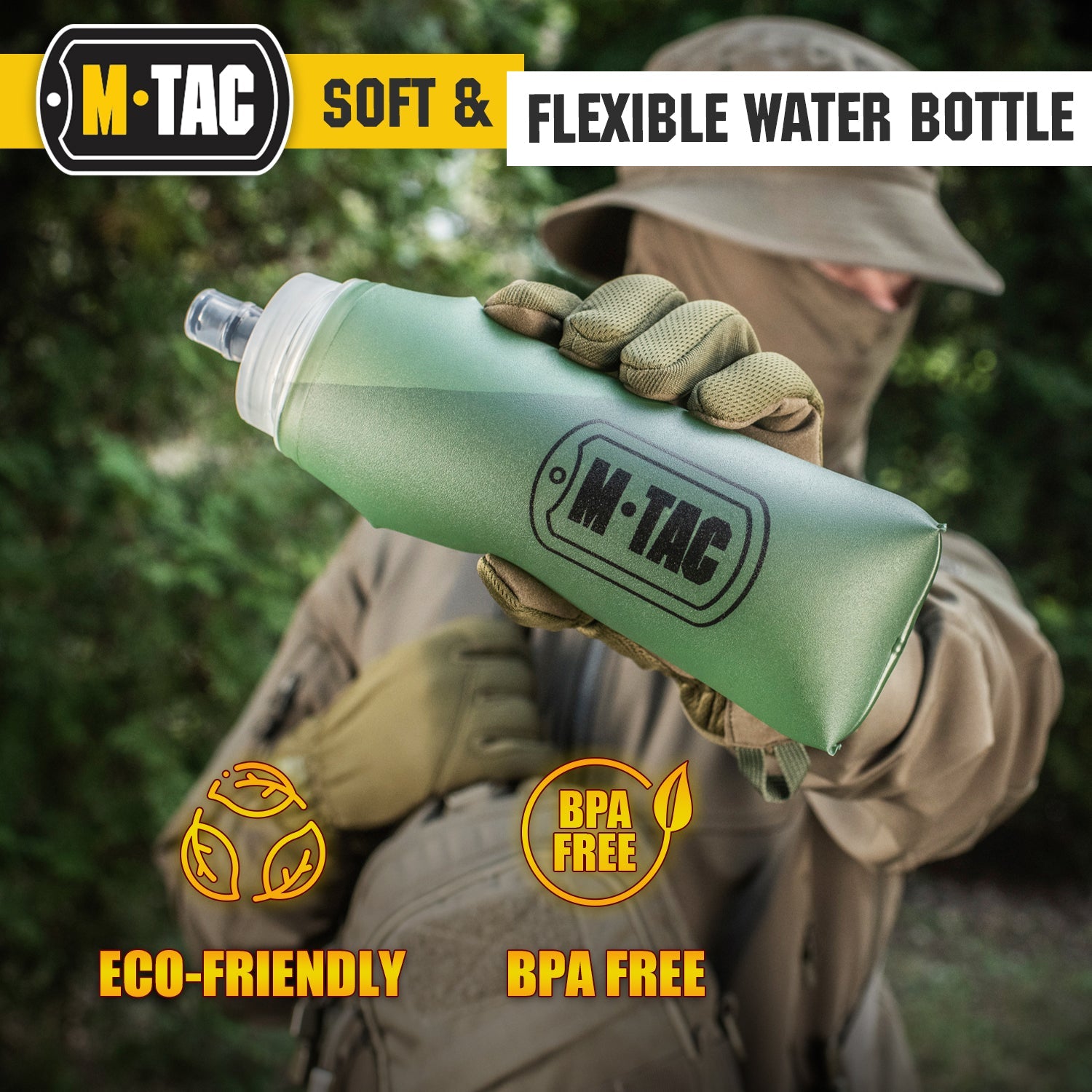 M-Tac Collapsible Water Bottle 20oz