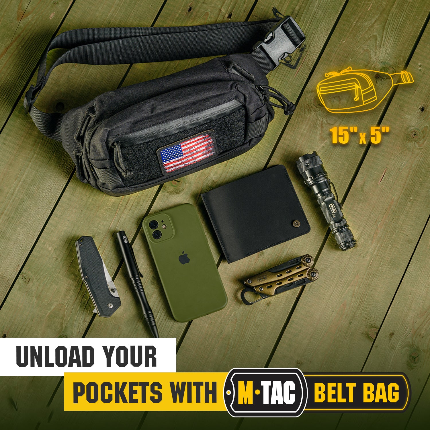 M-Tac CCW Waist Fanny Pack Gen. ll