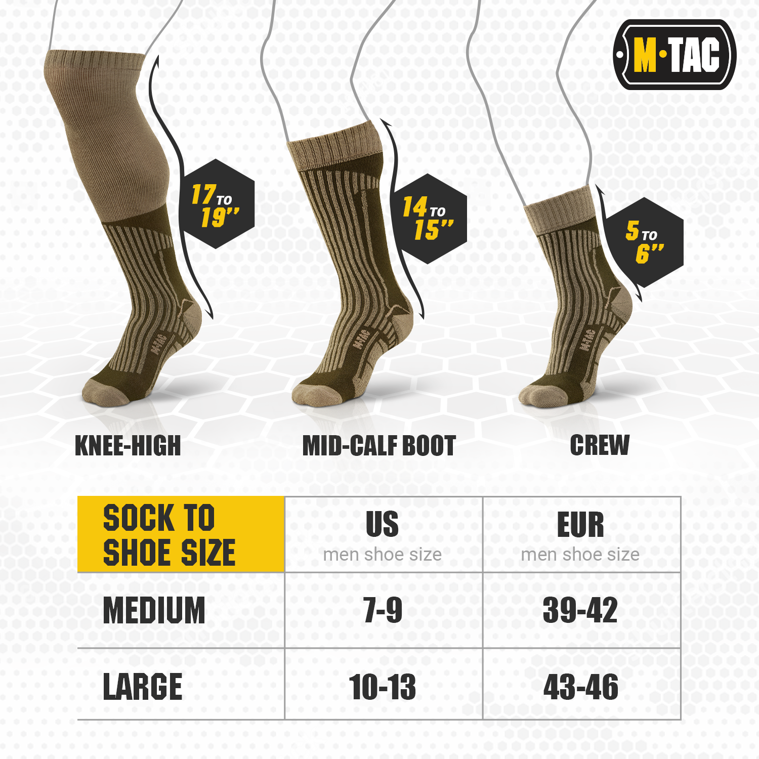 M-Tac Crew Socks (Set of 2)