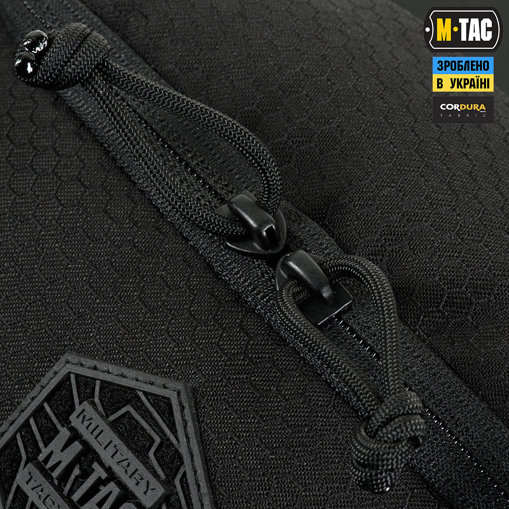 M-Tac Tactical Waist Bag Gen.II Elite Hex Black