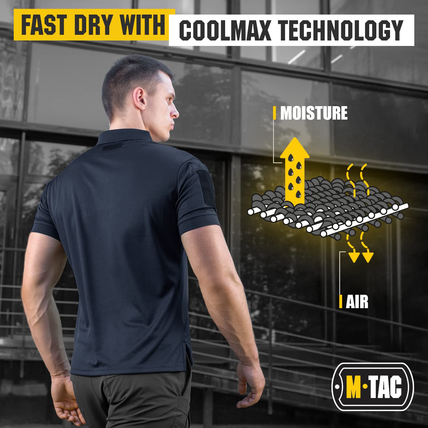 M-Tac Polo Elite Tactical Coolmax