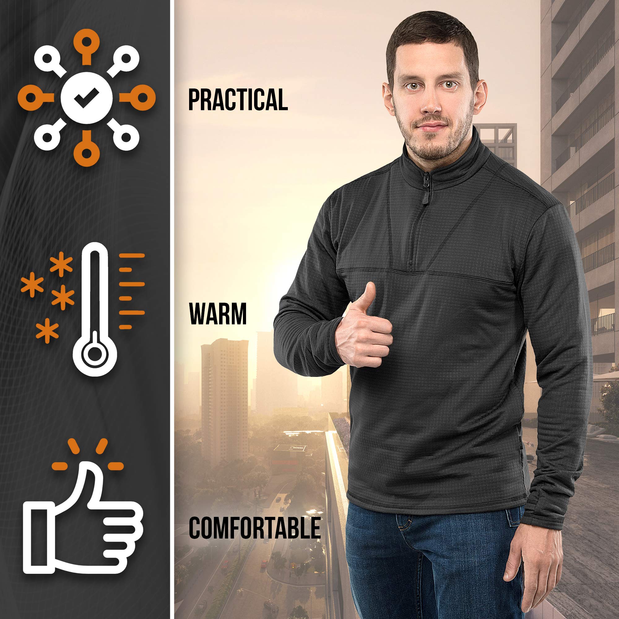 M-Tac Thermal Shirt Fleece Delta Level 2