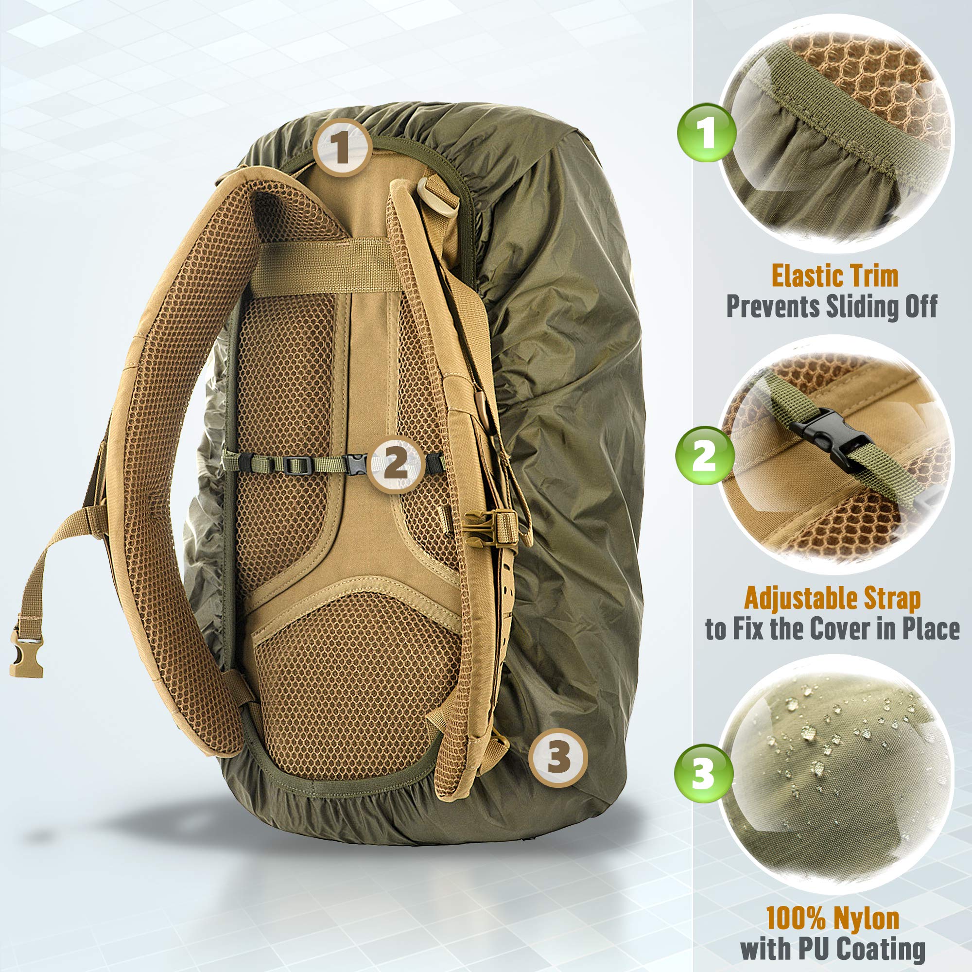 M-Tac Waterproof Backpack Cover