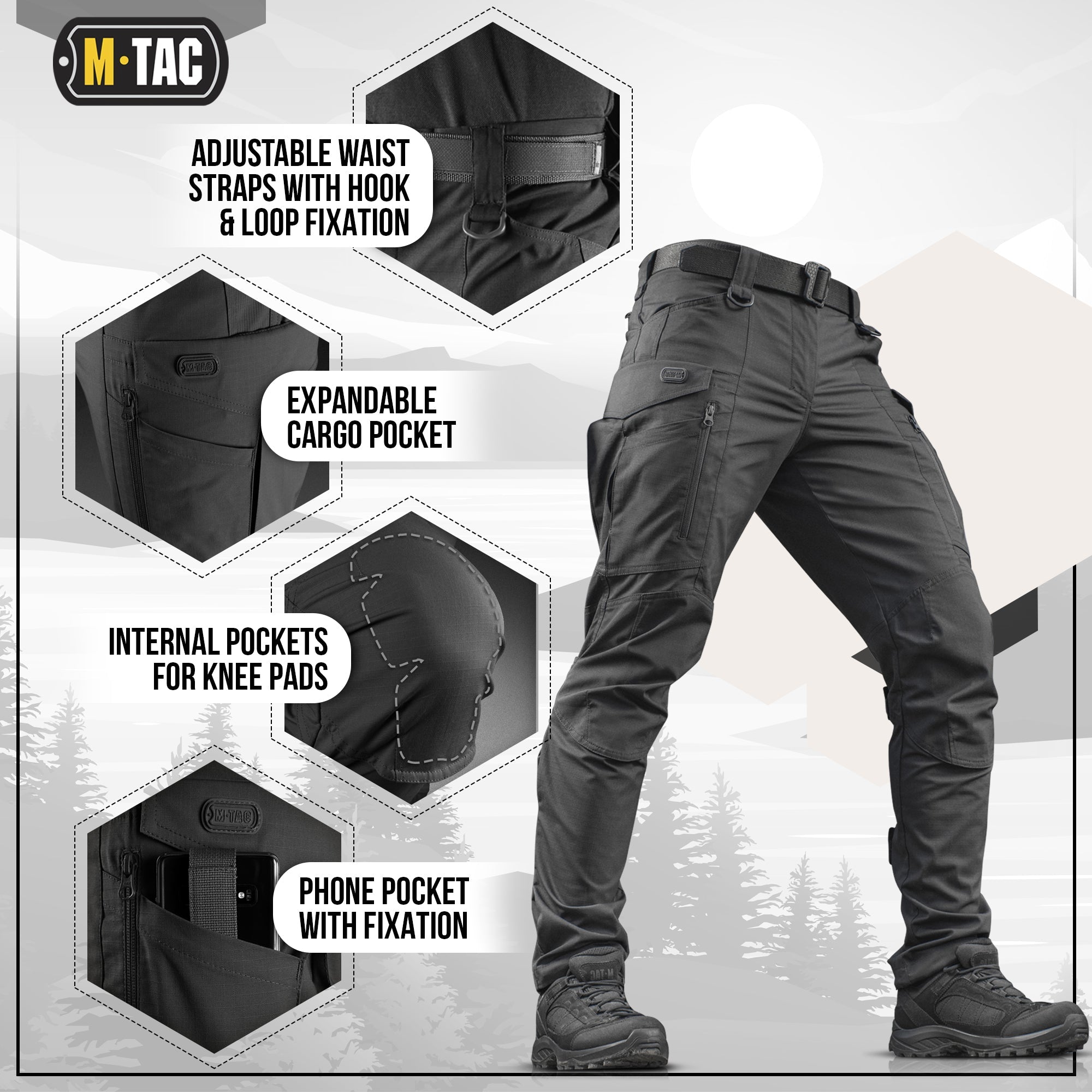 M-Tac tactical pants Conquistador Gen I Flex