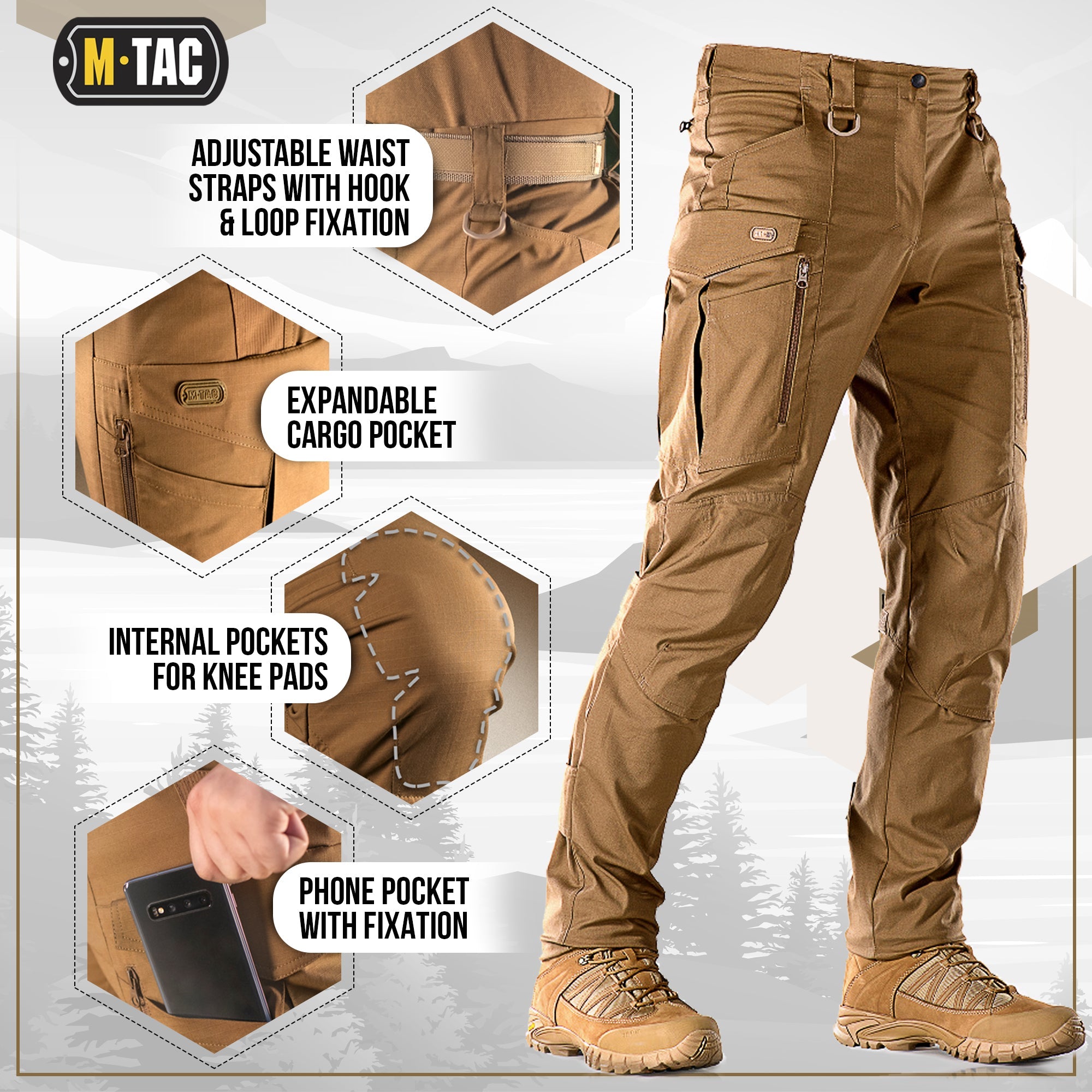 M-Tac tactical pants Conquistador Gen I Flex